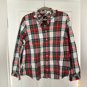 Women’s holiday Plaid Shirt